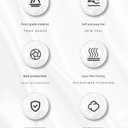 MKA Compatible with iPhone 16 Series Magnetic Case  Luxury Denim Look Fabric Cover with Strong Magnetic (Compatible with MagSafe) Alignment, Camera Protection (Sky Blue, for iPhone 16)