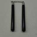 Nunchucks, Safe Solid Rubber Training Nunchucks/Nunchakus with Steel Chain for Beginners, Adults and Professional Perform, Practice, Exercise