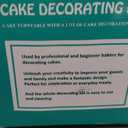 ANSLYQA 193 Pcs Cake Decorating Kit with Cake Turntable, Cake Leveler, 24 Numbered Icing Tips, 2 Spatulas, 2 Couplers, 3 Comb Scrapers, 50 Pastry Bags, 50 Paper Cupcake Liners, 50 Cake Flags, Blue