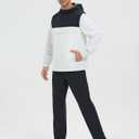 baleaf Men's Rain Jacket Water Resistant Hiking Windbreaker Packable Running Golf Gear Hood Raincoat Reflective (L)