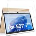 2-Pack Screen Protector Compatible with HNVHNV E07/Pritom K7 7"/ HOTTABLET HOTQ8/ PEICHENG Q8/ Contixo V8 V9 7" Tablet, Tempered Glass [HD Clarity] [9 Hardness] [Anti-Scratch] [Easy Installation]