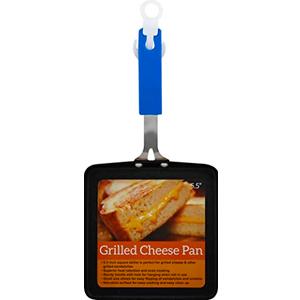 Items 4 U!, Grilled Cheese Non-Stick Pan, 5.5 Inches, Square, 1-pack