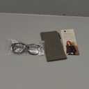 Peepers by PeeperSpecs womens Limelight Oversized Blue Light Blocking Reading Glasses (Gray Tortoise)