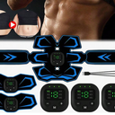 ABS Stimulator Workout Equipment, Ab Machine USB Rechargeable Gear for Abdomen/Arm/Leg, Strength Training Equipment for Men and Women