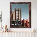 SESEAT 22x28 Picture Frame Brown, Poster Frames Wall Decor Hanging, 1 Pack