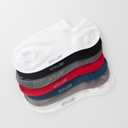 bony&katia No Show Socks for Men, Multicolor Pack, 7 Pairs