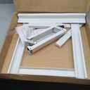 Air Conditioner Bracket,Air Conditioner Support Bracket,No Drilling and No Tools Required, Heavy Duty Steel Construction Holds Up to 200 lbs, with Installation Instruction Manual