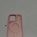 TORRAS Magnetic Guardian Designed for iPhone 15 Pro Max Case, Military Grade Drop Tested, Compatible with MagSafe, Slim Phone Case for iPhone 15 Pro Max 6.7in Women, Pinkish Titanium