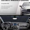 Pigenius Windshield Sunshade for Audi A4/A4 Quattro 2009-2016, Allroad 2013-2016, S4 2010-2016 - Safeguard