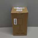 Fenmzee Bedside Table Lamp for Bedroom - 3 Way Dimmable Touch Lamp USB C Charging Ports and AC Outlet, Small Lamp Wood Base Round Flaxen Fabric Shade for Living Room, Desk, LED Bulb Included