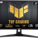 ASUS TUF Gaming 27 1440P Monitor (VG27AQM5A) - QHD (2560x1440), 300Hz, Fast IPS, Extreme Low Motion Blur Sync, 0.3ms, Speaker, 95% DCI-P3, Shadow Boost, DisplayWidget Center