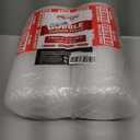 Bubble Cushioning Wrap Rolls, 3/16" x 12" x 72' ft Total [2 Rolls of 36 Feet] Perforated Every 12", 20 Fragile Stickers for Packaging, Shipping, Mailing