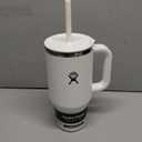 Hydro Flask 32 Oz Travel Tumbler with Handle, Lid and Straw - Insulated Stainless Steel in 32 Oz White