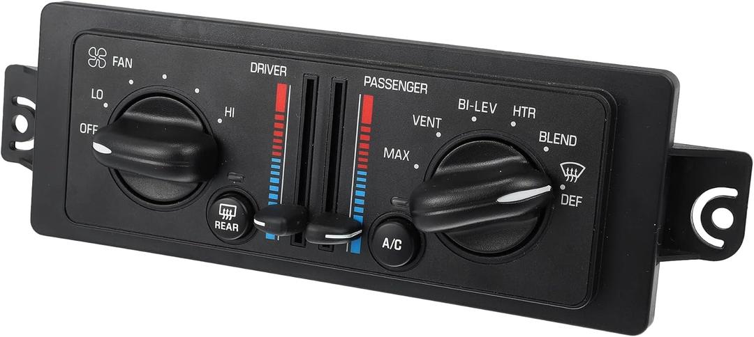 X AUTOHAUX Heater Climate Control Module for Buick Century Regal 2000 2001 2002 2003 2004 2005 HVAC Control Module A/C Control Panel 10308120 10447470 599-199