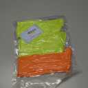 Women's Neon Scrunch Crew Socks 80s 90s Retro 3-Pack Cotton Stacked Boot Calf Cozy Ribbed Slouchy Socks Size 5-10 (1-white/Neon Green/Neon Orange)