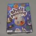 Dan&Darci Kids Sea Shell Painting Kit - Arts & Crafts Easter Gifts for Boys and Girls - Craft Activities Kits - Creative Art Activity Gift Toys for Age 6, 7, 8, 9, 10, 11 & 12 Year Old 8-12