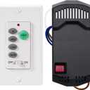Humpptom Universal Ceiling Fan Remote Control, Ceiling Fan Wall Switch UC9050T, UC9050T Ceiling Fan Wall Remote Control Compatible with Hampton Bay Harbor Breeze Hunter (Remote R28 KIT 1 Pack)