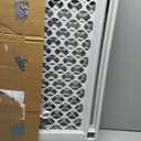 MYPET Universal Pet Gate: 26 - 42 Wide Dog Gate for Doorways with Pressure Fit or Swinging Door Hardware Mounting Types Included: 26" Tall; Gray