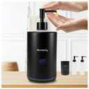 Oil Warmer for Scented OilMassage Oil Warmer for Massage, Lotion Oil Warmer, Body Oils Heater for Spa, Salon and Barber Shops, with Two Oil Bottle Dispenser, Constant Temperature, Black