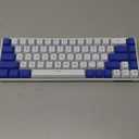 65% Gaming Keyboard, LED Backlit Mini Wired Keyboard, Ultra-Compact Anti-Ghosting No-Conflict 68 Keys Membrane Gaming Wired Keyboard for PC Laptop Windows Gamer