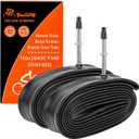 700C Heavy Duty Bike Tubes 700x35C/38C/40C/43C FV48 Presta Valve (35/43-622) 700C Bicycle Inner Tubes Compatible with 700 x 35C 700x36C 700x37C 700x38C 700x40C 700x42C 700x43c Bike Tire Tubes 2-PCS