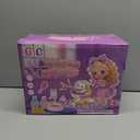 G.C Cat Toys for Kids Girls, Electronic Interactive Stuffed Cat Walk Meow and Wag Tail with Stroller Pet Care Accessories Toys Pretend Play Birthday Gifts for Toddlers Girls 3 4 5 6 7 8 Year Old