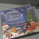Football Advent Calendar 2025 for Boys, 24 Day Christmas Countdown Calendar Football Favors Supplies, Sport Rugby Themed Xmas Gifts for Kids Boys Teens Football Player 2 Pack