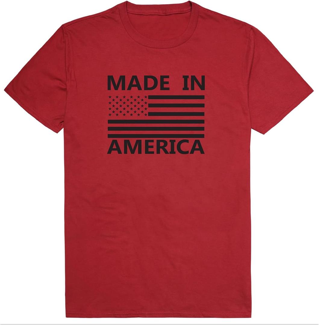 Rapiddominance America Basic Tees (Red, L)