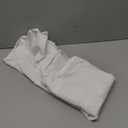 Incfott Mens White Long Sleeve Button Down Shirt Cotton Wrinkle Free Dress Shirt Solid Slim Fit Business Wedding Shirts for Men White Small