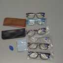 NOVIVON Reading Glasses for Women, Reading glasses men, Blue Light Blocking Readers, Computer eye glasses, Cheaters (6 Pack Mix)