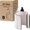 BetterSub Mug Cup Press Heating Transfer Attachment Silica Gel 110V for Heat Press Machine Transfer Sublimation Cylindrical (US Cylindrical 15oz)