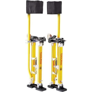 Professional Grade Adjustable Magnesium Drywall Stilts - for Drywall Installation, Painting, and More. (24-40 in. with Soft Straps) Soft Strap Bands to Reduce Soreness and Ensure a Smoother use