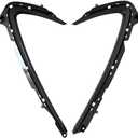 WOMELF Carbon Fiber Look Body Frame Side Inner Cover Infill Panel Trims Fairing Cowl Compatible with Suzuki GSXR1300 Hayabusa 2021-2024, Black, RTF34F
