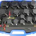 DPTOOL Turbo System Leakage Tester Kit 19Pcs Turbo Boost Leak Tester