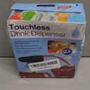 The Magic Tap Automatic Drink Dispenser - Hands-Free Beverage Dispenser for Fridge - Perfect for Milk, Juice - Gifts for Women & Men - 1 Pack, Black