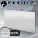 MorningRo 1 Pack 5052 Aluminum Sheet Metal 18" x 24" Aluminum Plate 1/8 (0.125'') Inch Thickness Rectangle Metal Panels for Industry Crafting Handcraft DIY Projects