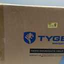 Tyger Auto TG-HS8U81238 Hitch Armor Compatible with Vehicles with 2" Hitch Receiver | Textured Black | Hitch Step | Rear Bumper Guard Protector | with Pin Lock and Stabilizer