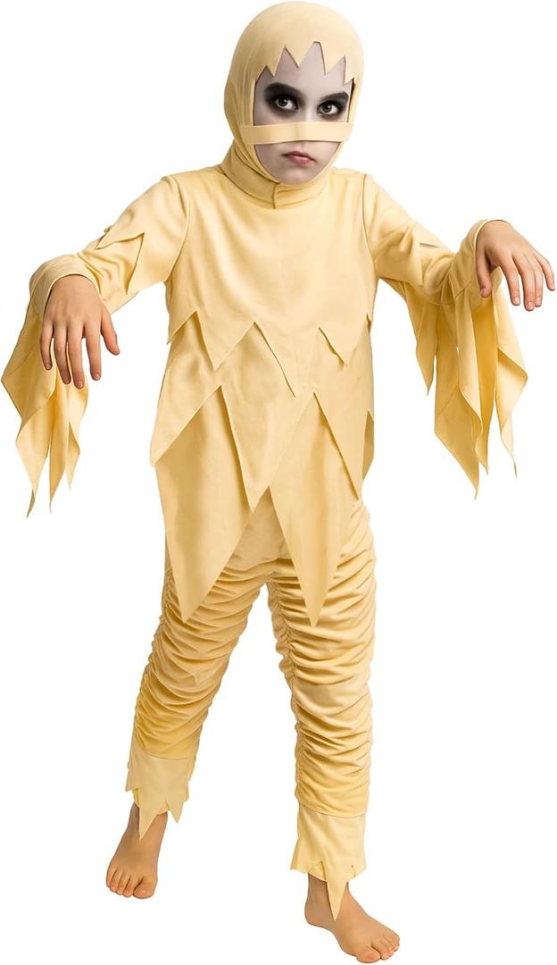 Morph Mummy Costume for Kids, Kid Mummy Costumes, Egyptian Costume Kid, Scary Costumes for Kids (Small)