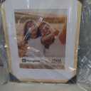 Hongkee 11x14 Picture Frame, Made of Solid Wood with Real Glass, Display Pictures 8x10 with Mat or 11 x 14 without Mat - Wall and Tabletop (Natural, 1 Pack)