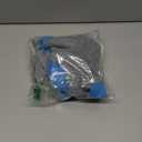 2 Pack Dog Pajamas Small Sized Dog Fleece Pajamas Cute Fleece Sweater Doggy Sweater Love Pattern Onesies for Dogs Pjs Small Clothes (Small(suggest length of back 10.2''), Blue)