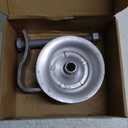 Sliding Gate Rollers 5" Heavy Duty Galvanized Steel Track Roller for 1 5/8" Pipe Track Easy Install (Pack of 1)