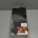 Alupssuc 24 Pcs 3 Styles Glitter Christmas Tree Picks and Holly Berry Stems Christmas Decorations Set, Poinsettia Flowers Artificial for Xmas Tree Ornaments or Party Wreath Fireplace, Black