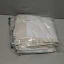 PrinceDeco Natural Linen Curtains 100% Blackout Linen Curtains for Bedroom Full Blackout Curtains 84 Inches Long Living Room Thermal Insulated Light Blocking Curtain Drapes White Backing, 2 Panels