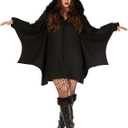 Morph - Bat Costume Women - Bat Hoodie Costume - Bat Wing Costume Adult - Women Bat Costume Adult - Bat Costume, Size XL