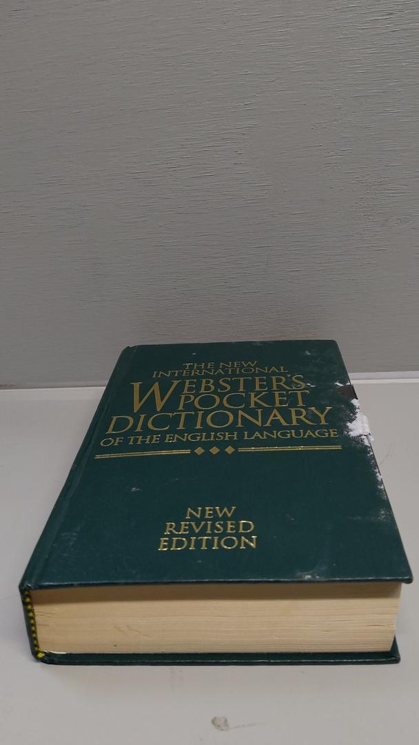 The New International Websters Pocket Computer Dictionary Of The English Language.New Revised Edition The New International Websters Pocket Computer Dictionary Of The English Language.New Revised Edition