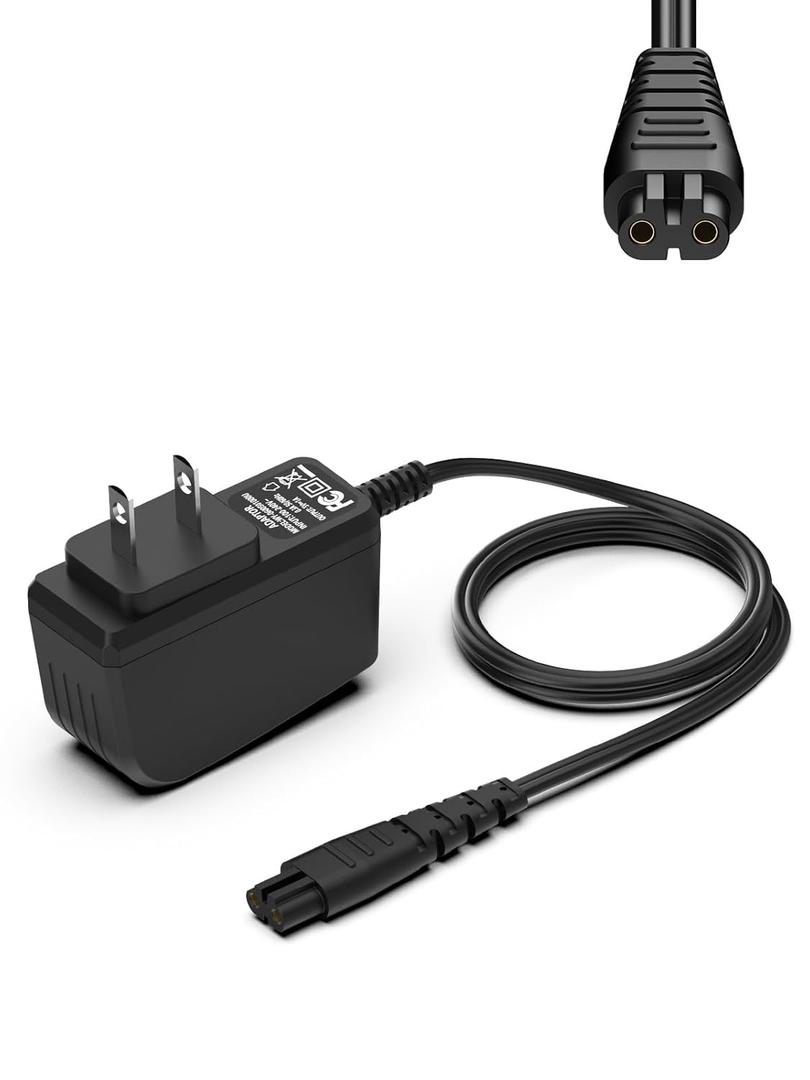 Replacement Charger Compatible with Remington shaver HC4250 HC5870 PF7500 PF7600 PG6250 PG6255 PG6170 PG6171, Compatible with Remington balder pro head shaver XR7000 XF8550 XF8700 XR1400 Power Cord