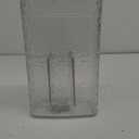 iDesign 53450 Rain Toothbrush Holder Dental Center for Toothpaste, Electric Toothbrush, Water Flosser, Bathroom Countertop Organizer, Clear