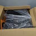 Simpli-Magic Heavy Duty Padded Moving Blankets (12 Pack),Black/Orange