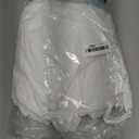 Wolddress Womens 2025 Casual Sleeveless Sundress Plus Size Loose Plain Long Summer Beach Maxi Dress with Pockets White 5XL