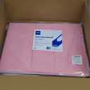 Medline Washable Bed Pads for Incontinence, Large 34 x 36 inch Reusable Underpads, 4 Pack, Pee Pads for Dogs, Adults, Kids and Baby, Pink Sofnit 300